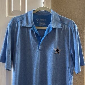 NFL Blue Polo Shirt with Star Logo
